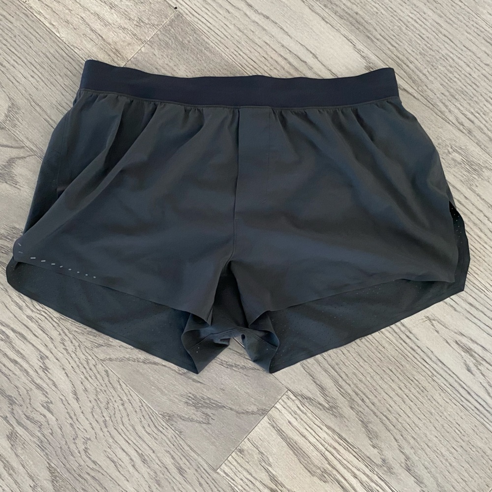 Lululemon Fast n Free Running Shorts 3" Dark Gray